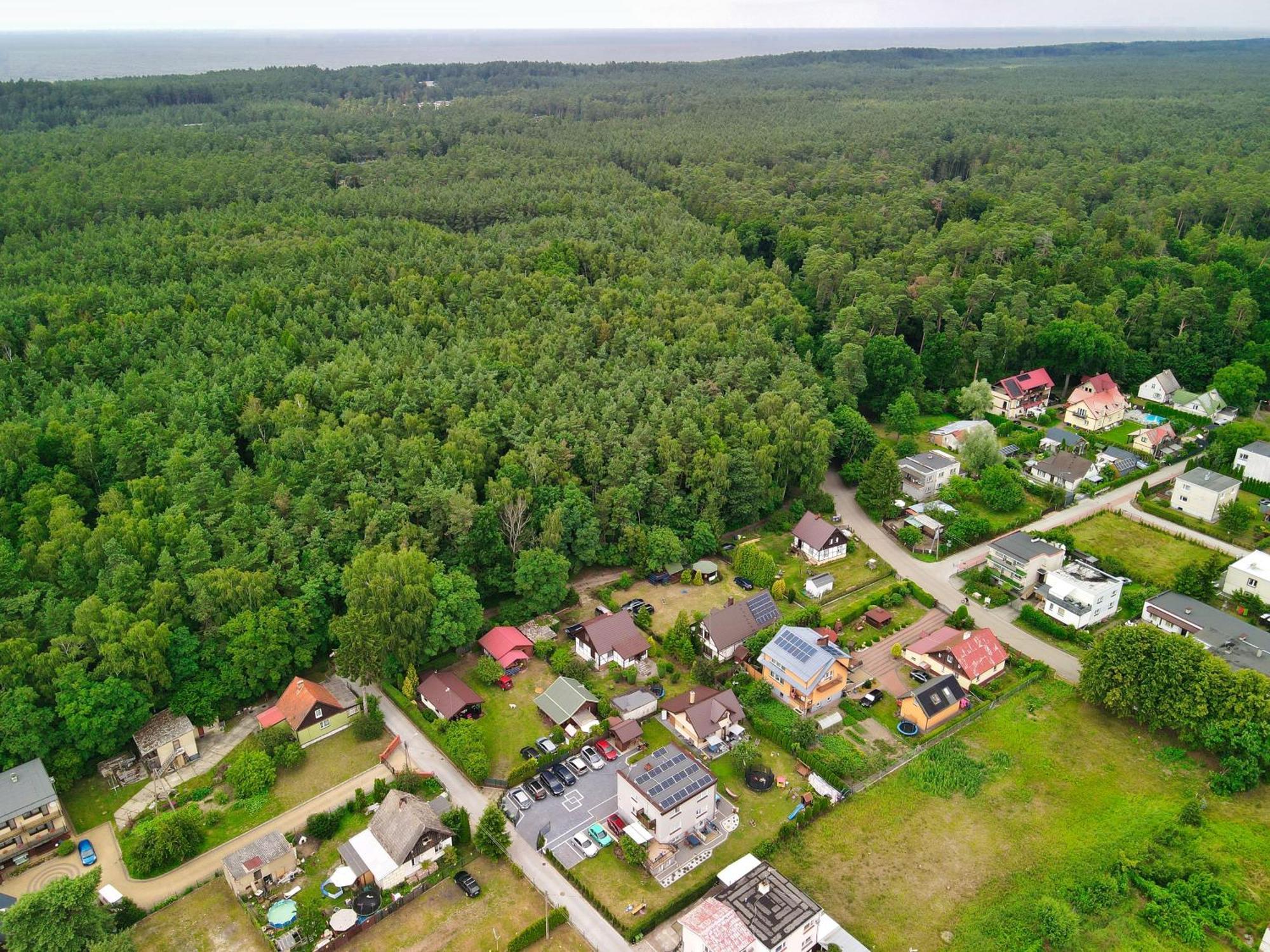 Pokoje Zacisze Lesne Stegna  Esterno foto