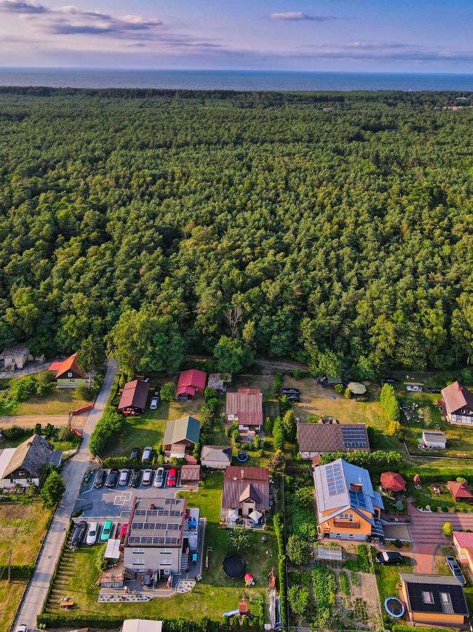 Pokoje Zacisze Lesne Stegna  Esterno foto